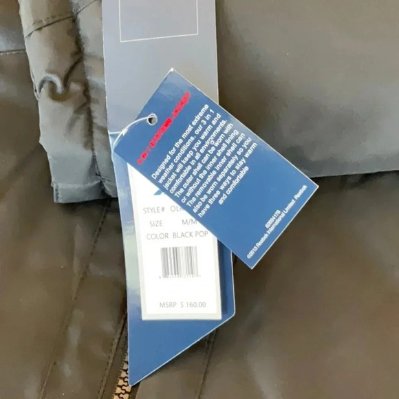 NWT Reebok Black Two in One Ski System Jacket - Picture 12 of 12